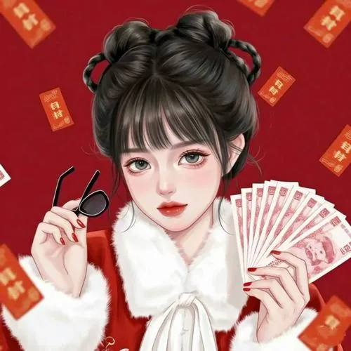 bo suu tap anh chibi tet dep lam bao li xi 13