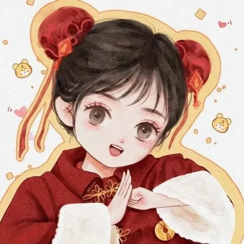 bo suu tap anh chibi tet dep lam bao li xi 5