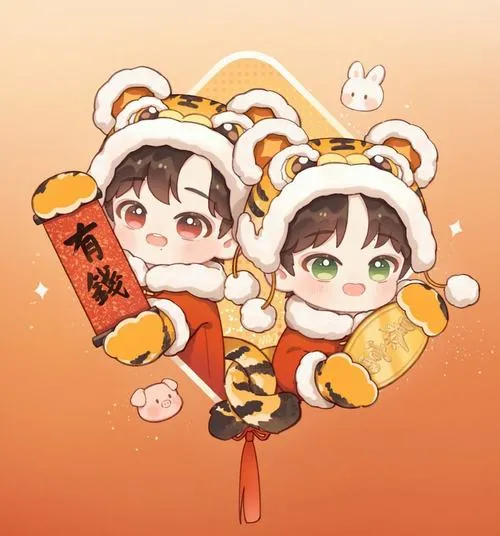 bo suu tap anh chibi tet dep lam bao li xi 8