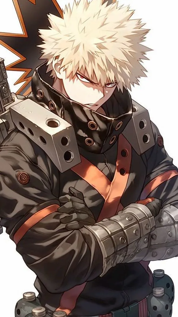 Eijiro Kirishima đứng cạnh bạn mình trong một cảnh tập luyện, hai dáng người đối lập nhưng cùng hướng mắt về phía trận đấu trước mặt
