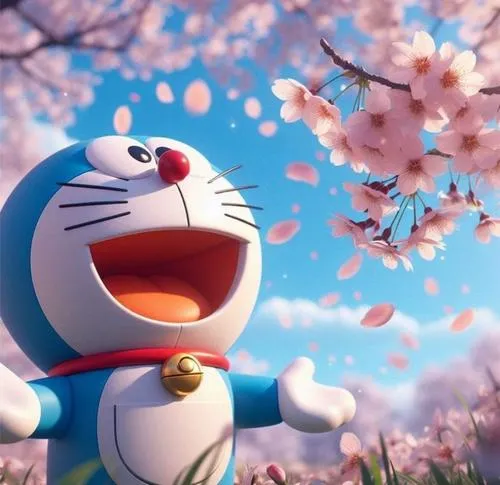 bo suu tap tranh ve meo may doraemon day nghe thuat 19