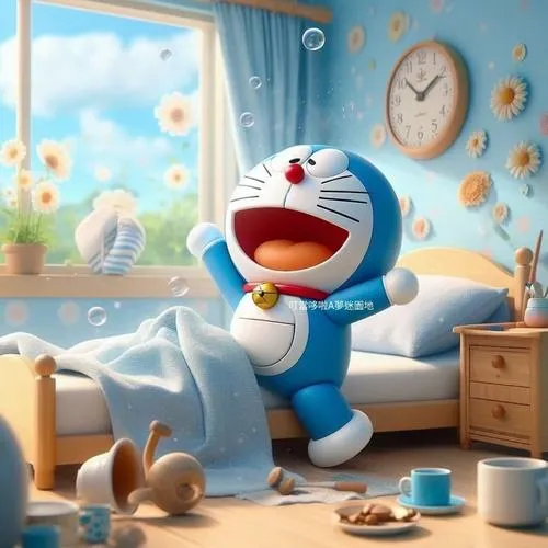 bo suu tap tranh ve meo may doraemon day nghe thuat 20