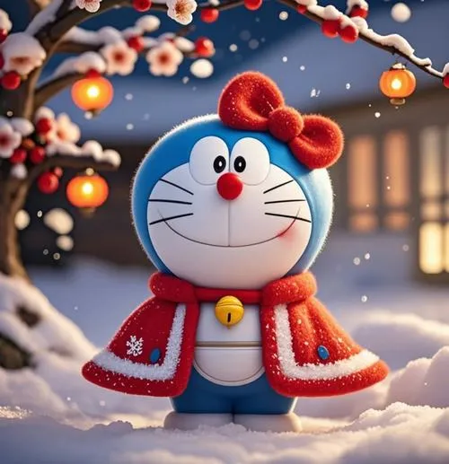 bo suu tap tranh ve meo may doraemon day nghe thuat 3