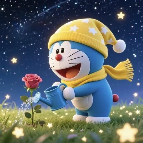 bo suu tap tranh ve meo may doraemon day nghe thuat 4