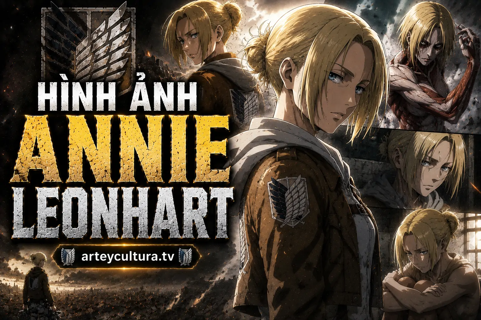 86 Hình Ảnh Annie Leonhart đẹp sắc sảo hợp làm ảnh đại diện, hình nền cho fan Shingeki no Kyojin