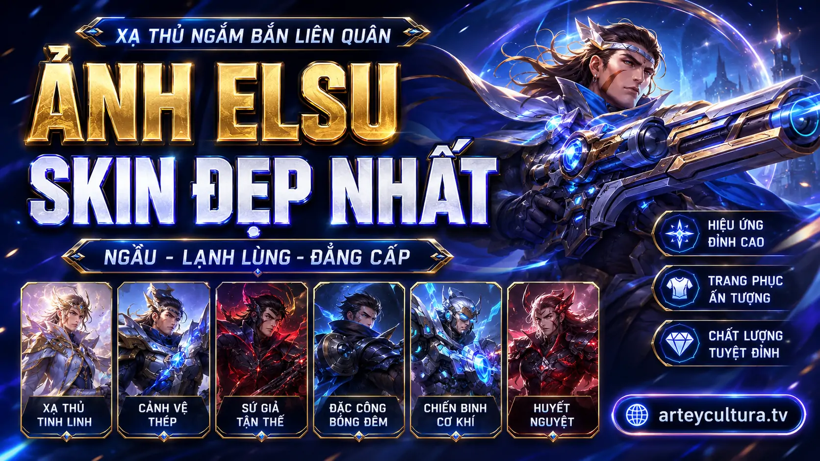 51 Hình Ảnh Elsu Skin Đẹp từ Xạ Thủ Tinh Linh đến Huyết Nguyệt dành cho người mê tạo hình bí ẩn