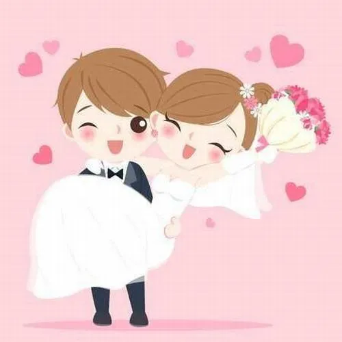 hinh anh hoat hoa dam cuoi chibi doc dao 1