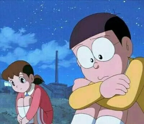 hinh anh shizuka buon khoc mang cam giac co don 19