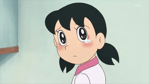 hinh anh shizuka buon khoc mang cam giac co don 2