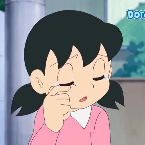 hinh anh shizuka buon khoc mang cam giac co don 9