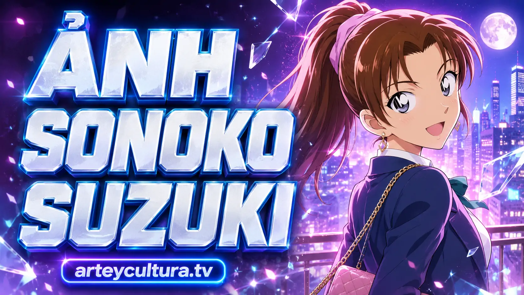 40 Hình Ảnh Sonoko Suzuki dễ thương từ đồng phục Teitan đến váy dạ hội kiêu sa tinh nghịch