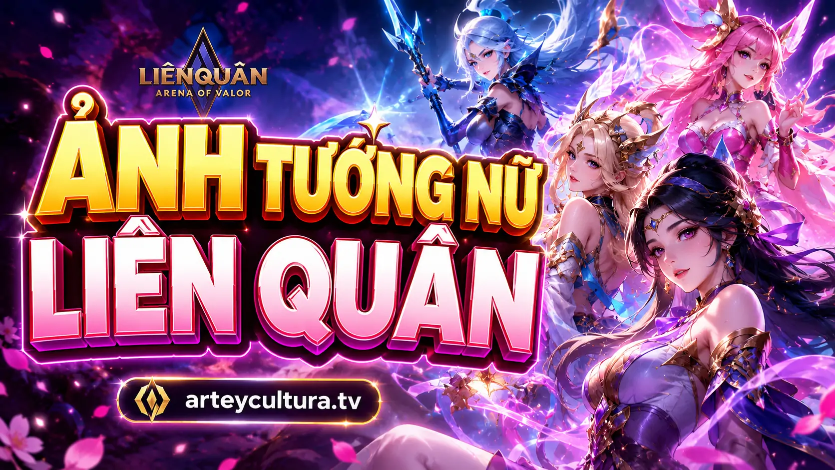 Full 90 Hình Ảnh Tướng Nữ Liên Quân Đẹp cuốn mắt với visual sắc nét và thần thái chiến đấu cực mê
