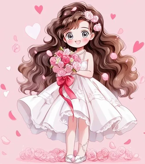 hinh cuoi chibi de thuong trang tri ban gallery 13