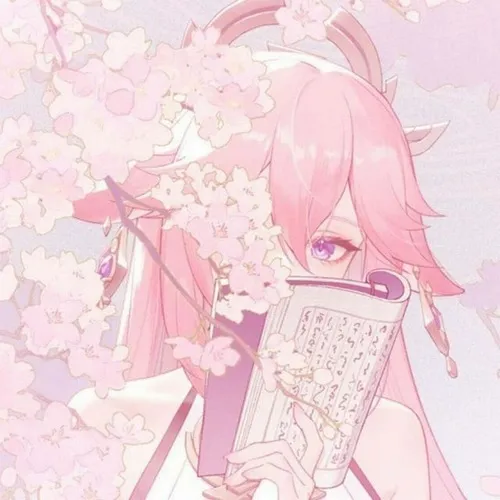 hinh dai dien anime tone hong pastel nhe nhang 1