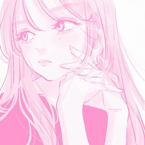 hinh dai dien anime tone hong pastel nhe nhang 11