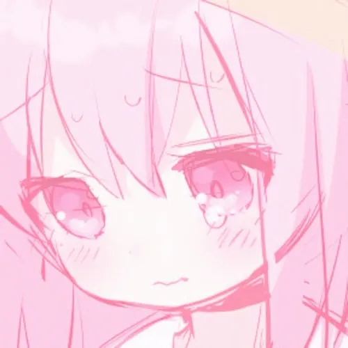 hinh dai dien anime tone hong pastel nhe nhang 2