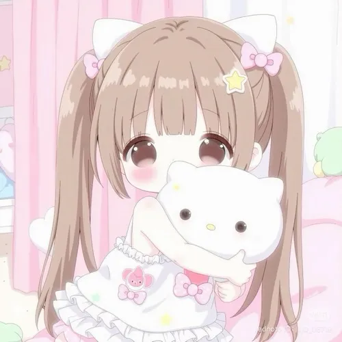 hinh dai dien anime tone hong pastel nhe nhang 20