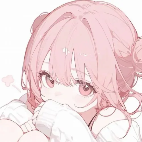 hinh dai dien anime tone hong pastel nhe nhang 21