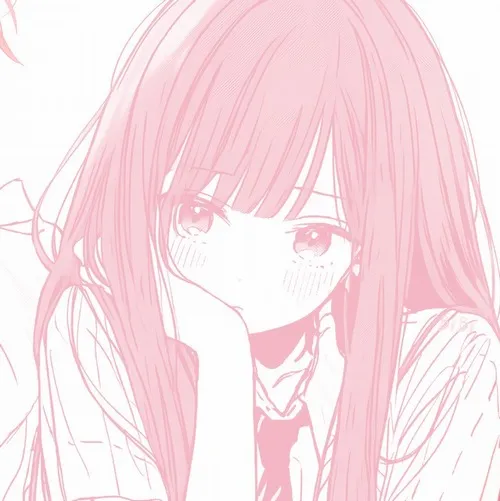 hinh dai dien anime tone hong pastel nhe nhang 24