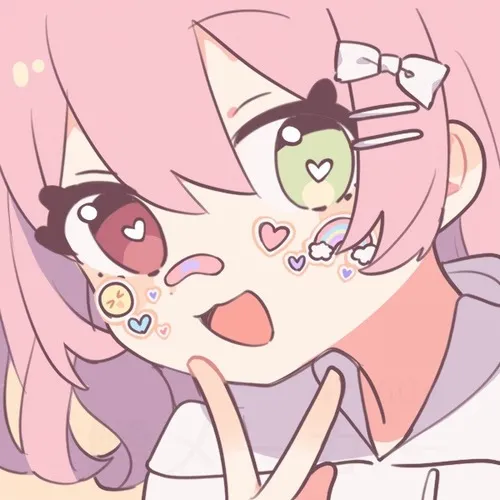 hinh dai dien anime tone hong pastel nhe nhang 31