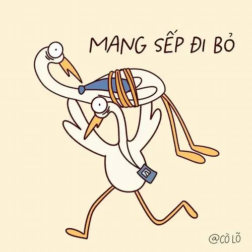 Hình profile mặt cười méo trên nền caro vàng, đường nét nguệch ngoạc khiến biểu cảm đơ dại càng nổi bật