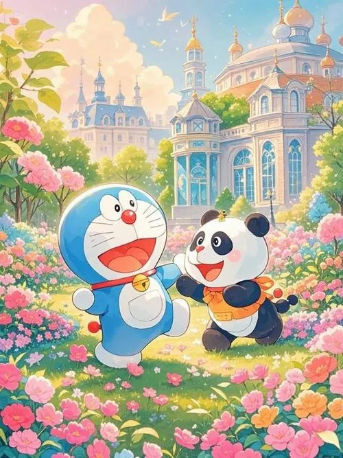 hinh nen doraemon cach dieu de thuong cho may tinh 10