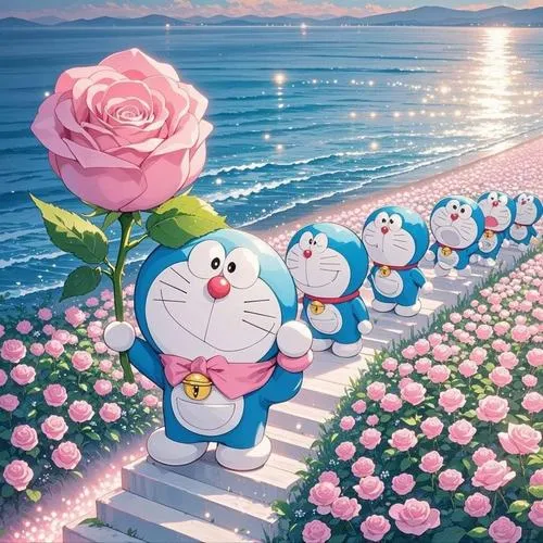 hinh nen doraemon cach dieu de thuong cho may tinh 15