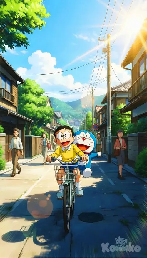 hinh nen doraemon cach dieu de thuong cho may tinh 18