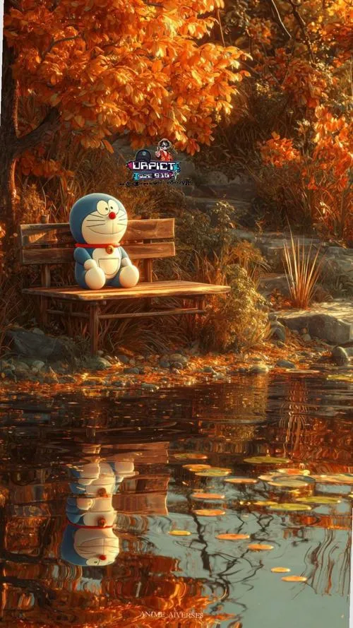 hinh nen doraemon cach dieu de thuong cho may tinh 4
