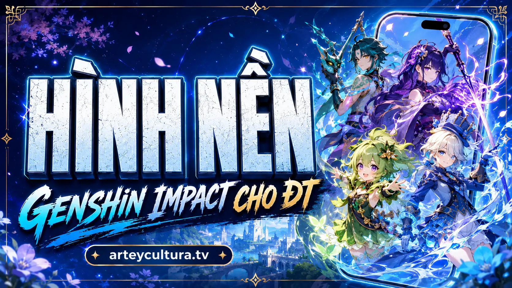 110 Hình Nền Genshin Impact Cho Điện Thoại tỉ lệ dọc đậm phong cách thần thoại Inazuma