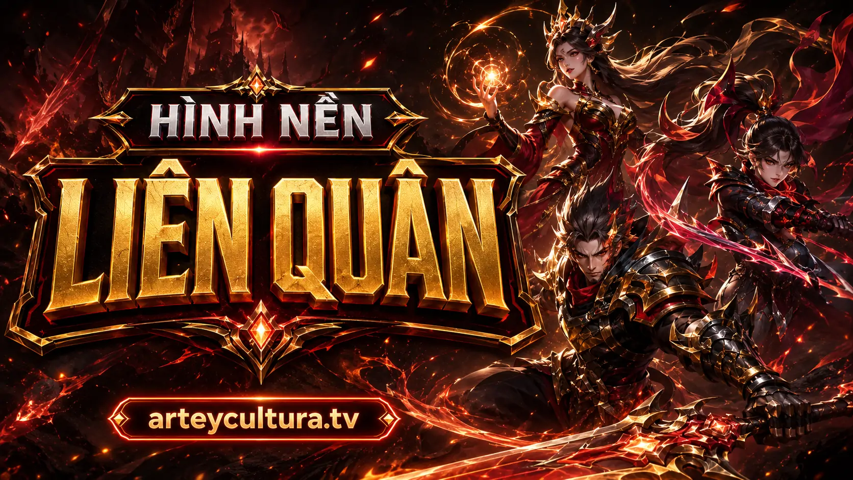 185 Hình Nền Liên Quân Mobile 4K đẹp mắt từ chiến binh, pháp sư đến thiếu nữ thanh tú