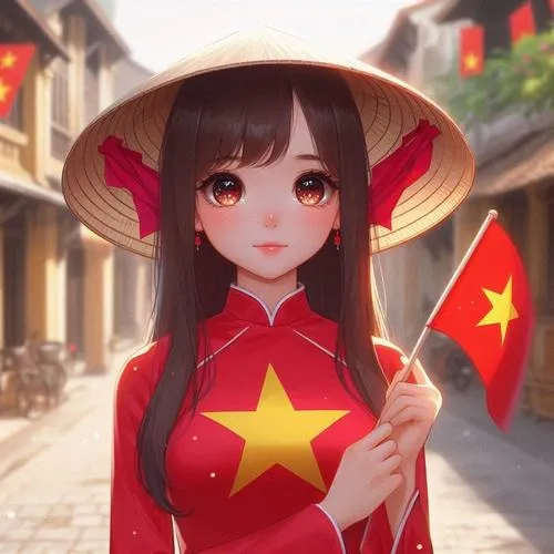 hinh nen quoc khanh hai thang chin phong cach hoat hinh 11