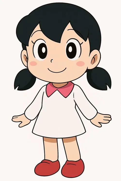 hinh shizuka chibi dep trong treo cho fan doraemon 11