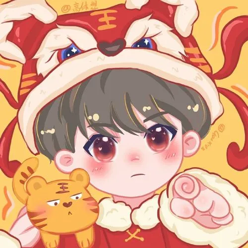 hinh ve chibi ngay tet sum vay ngap tran niem vui 1