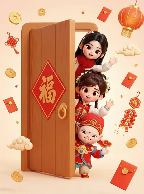 hinh ve chibi ngay tet sum vay ngap tran niem vui 11