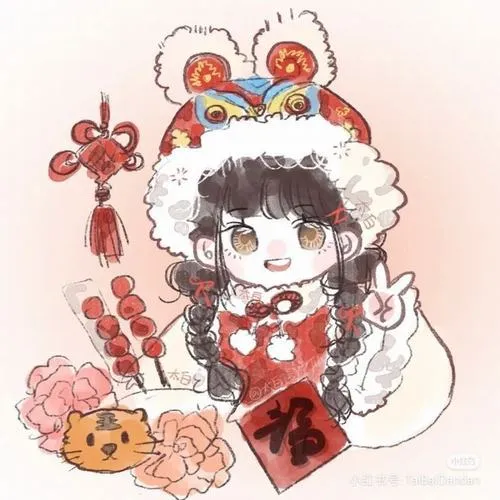 hinh ve chibi ngay tet sum vay ngap tran niem vui 3