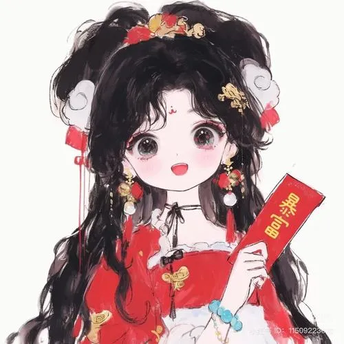 hinh ve chibi ngay tet sum vay ngap tran niem vui 5