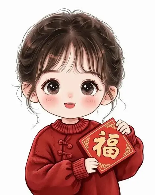 hinh ve chibi ngay tet sum vay ngap tran niem vui 9