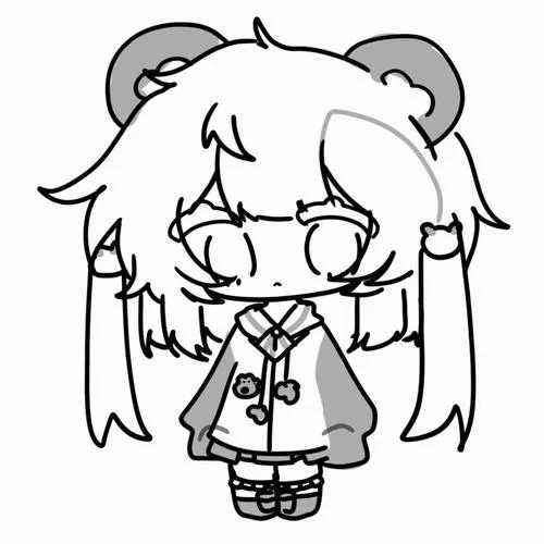 mau anh chibi khong mau don gian dang yeu 1