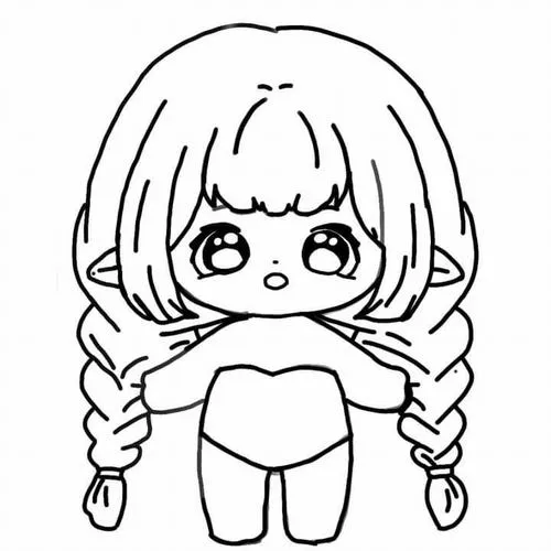 mau anh chibi khong mau don gian dang yeu 13