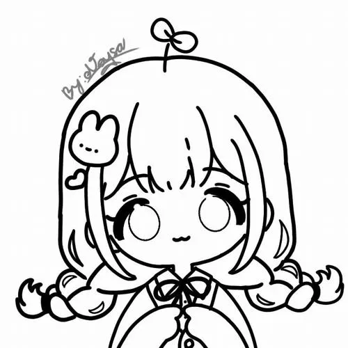 mau anh chibi khong mau don gian dang yeu 8