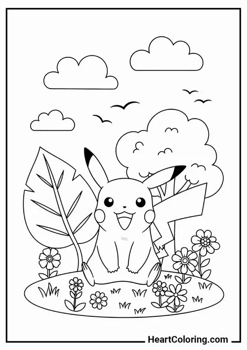 tai tranh to mau pokemon pikachu mien phi chat luong 2
