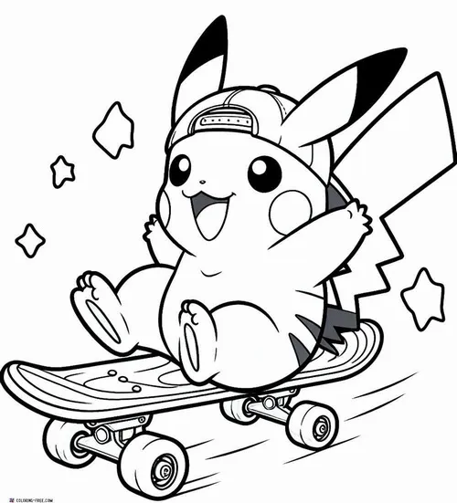 tai tranh to mau pokemon pikachu mien phi chat luong 4