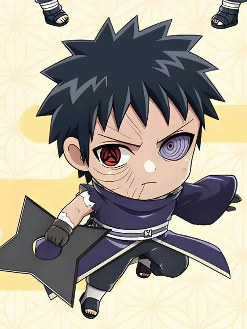 50 Hình Ảnh Obito Chibi cute dễ thương cho fan Naruto mê phong cách nhân vật tí hon
