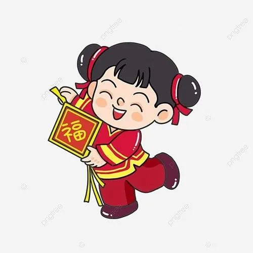 tranh chibi chuc tet ngo nghinh thay loi yeu thuong 17