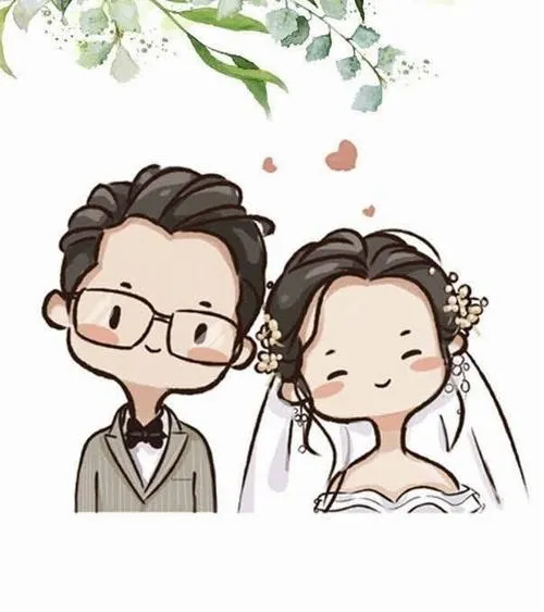 tranh ve co dau chu re chibi lam thiep moi 3