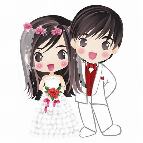 tranh ve co dau chu re chibi lam thiep moi 8