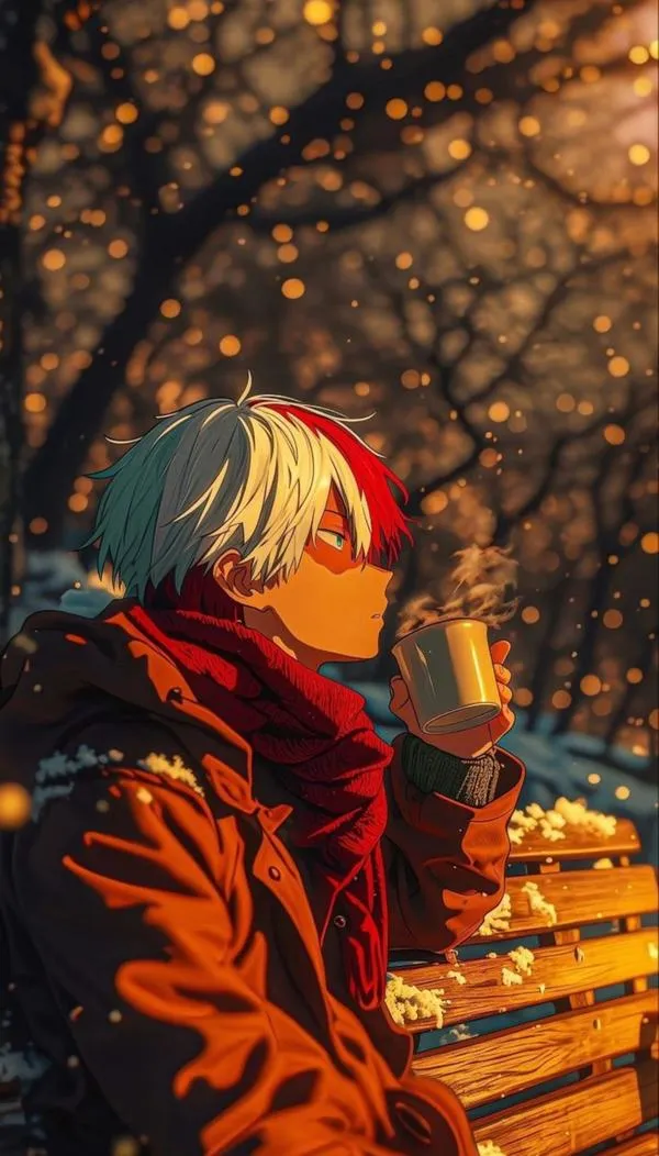 tranh ve fanart todoroki dep nhat lam giao dien dien thoai 10