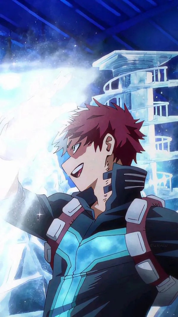 tranh ve fanart todoroki dep nhat lam giao dien dien thoai 14