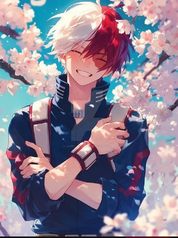 tranh ve fanart todoroki dep nhat lam giao dien dien thoai 15
